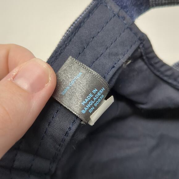 Outdoor Lady Strapback Cadet Army Cap Blue One Size Adjustable Cotton District - Picture 10 of 10